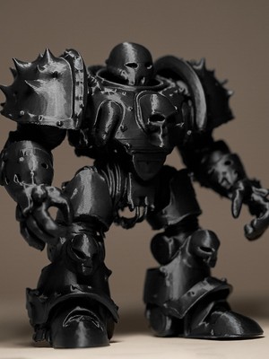 Linova Zırhlı Mekanik Robot Heykel Biblo Dekoratif Obje