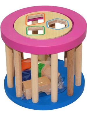 Eğitici Ahşap Silindir Bultak