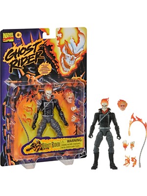 Hasbro Marvel Legends Ghost Rider (Marvel Comics)Aksiyon Figürü Çok Renkli Marvel Temalı Model
