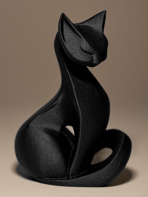 Linova Kedi 2 Heykel Biblo Dekoratif Obje