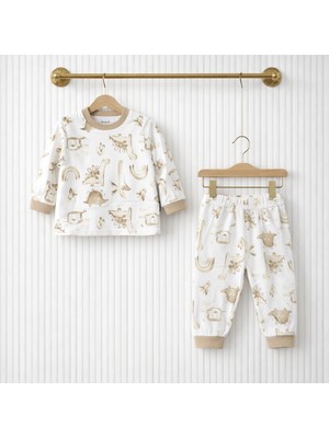 Seabubbles Dinazor Desenli Erkek Bebek Pijama Takım