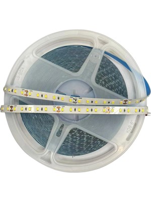 Powerr Led Aydınlatma 24 Volt 8 mm 2835 Smd 4000K Naturel Beyaz Iç Mekan 120 Ledli 10 Metre Şerit LED