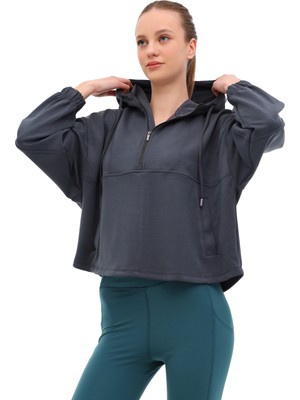 Lumberjack Wl 17GORZO 5pr Gri Kadın Sweatshirt