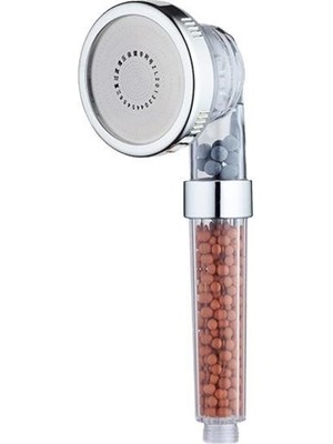 Bt Teknik® %50 Su Tasarruflu ve Arıtmalı Doğal Taşlı Banyo El Duş Başlığı
