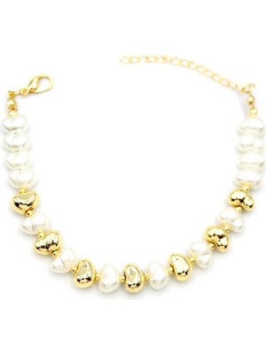 Royaleks Inci Bileklik - Altın