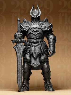 Linova Şövalye Heykel Biblo Dekoratif Obje