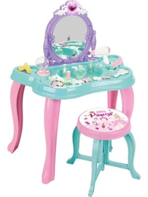 Wishora Store Sihirli Kelebek Makyaj Masası, Mor