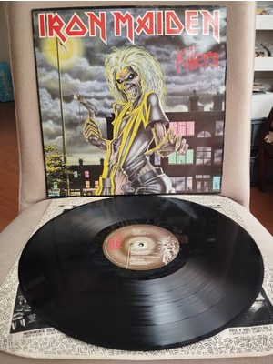 Plakperest Iron Maiden – Killers -  1985  Ingiltere  Basım Lp Plak Albüm-2.el