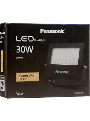 Wishora Store LED Projektör, Sıcak Beyaz Işık 30W 2450LM 3000K
