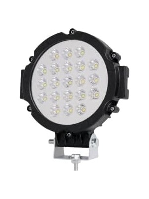 Wishora Store 21 Ledli 63W Off Road LED Sis Farı Su Geçirmez 12V 24V Yuvarlak Çalışma Lambası