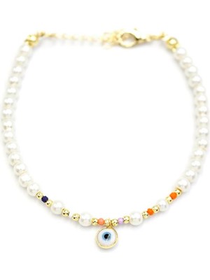 Royaleks Nazar Inci Bileklik - Çok Renkli