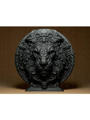 Linova Aslan Burcu Heykel Biblo Dekoratif Obje