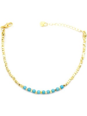 Royaleks Küp Boncuk Bileklik - Altın