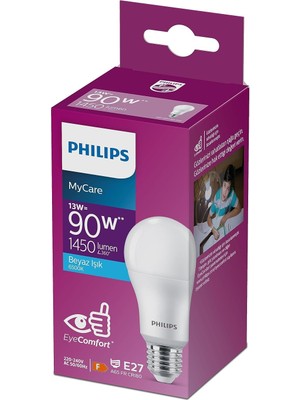 Wishora Store Ledbulb 13-23W/90W E27 6500K Beyaz Işık LED Ampul Tekli Paket