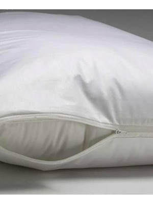 Wishora Store Tekstil Pamuklu 50X70 Beyaz Iç Astar, Iç Yastık Kılıfı Fermuarlı 10 Adet