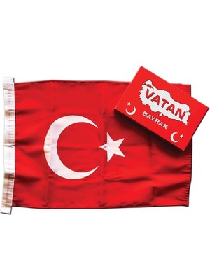 Wishora Store At Market Kumaş Türk Bayrağı 30 x 45CM 1 Adet