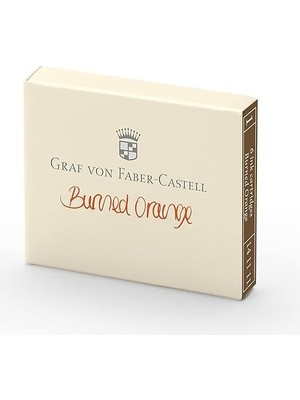 Wishora Store Von Faber-Castell Dolma Kalem Kartuşu 6'lı Yanık Turuncu