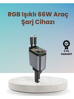 Astraltech Bmw, Mercedes, Audi, Volkswagen Araçlar Için 4’ü 1 Arada Hızlı Şarj Cihazı