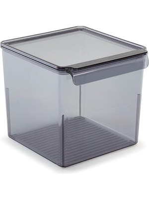 Wishora Store Kapaklı Banyo Mutfak Düzenleyici Şeffaf Siyah 165 * 178 * 160 mm M-E73-10-25