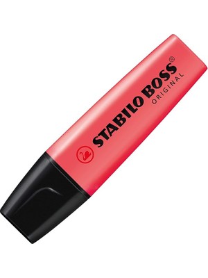 Wishora Store 70/40 Boss Original Marker Işaretleme Kalemi, 2 mm ve 5 mm Uç, Pembe