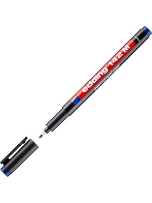 Wishora Store 142 M Permanent Kalem - Asetat Kalemi - Mavi - 1 Kalem - Yuvarlak Uç 1 mm