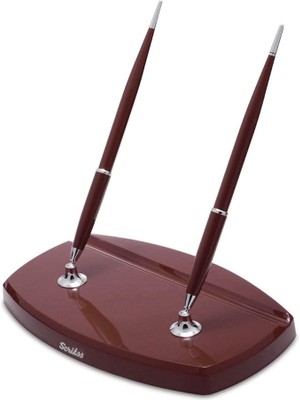 Wishora Store 17 Ikili Kalem Masa Takımı Siyah Dolma Kalemtükenmez Kalem