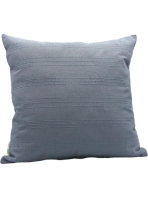 Wishora Store Pamuklu Kırlent 40X40 (Mavi)