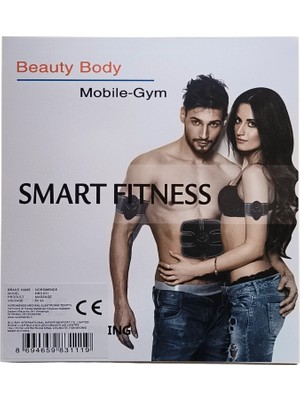 Pazarcan Six Ped Karın Kas Kol Vucut Çalıştırma Masaj Tens Aleti