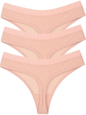 Vanilya Secret Pamuk Tanga 3'lü Paket