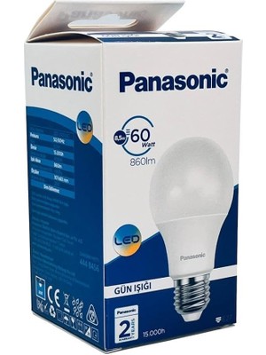 Wishora Store 8,5W (60W) LED Ampul 4000K - Gün Işığı E27 LED Lambası