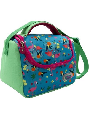 Wishora Store Kids Flamingo Bahar Temalı Kız/erkek Beslenme Çantası