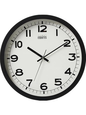 Wishora Store 31 cm Akar Saniye Sessiz Mekanizma Duvar Saati