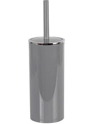 Wishora Store Lenox Tuvalet Fırçası, Ø10,5 x 33 Cm, Gri