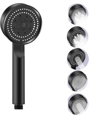 Wishora Store 5 Fonksiyonlu Yüksek Basınçlı Ayarlanabilir Duş Başlığı