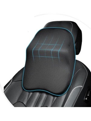 Wishora Store Visko Araba Boyun Yastığı, Ortopedik, Oto, Seyahat Yastığı
