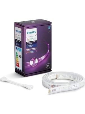 Wishora Store Hue Akıllı LED Şerit, 1 Metre, V4 Bluetooth Özellikli, Ekleme/uzatma Şeridi