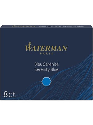 Wishora Store Dolma Kalem Kartuşu, Mavi, 8'li Paket