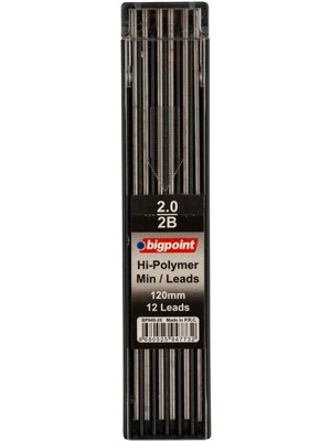 Wishora Store 949 Portmin Yedek Uç 2b, 2mm 12'li Paket