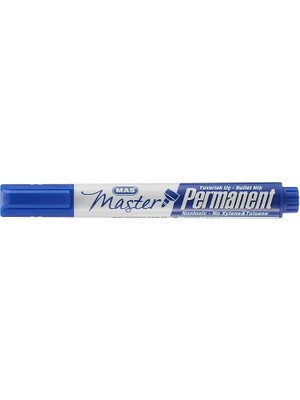 Wishora Store 6406 Permanent Markerler, Mavi