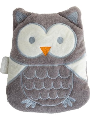 Wishora Store Kiraz Çekirdekli Baykuş Kadife Gaz Yastığı/gri