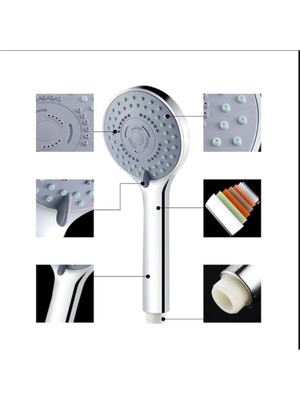 Wishora Store 5 Fonksiyonlu Maya El Duşu Duş Başlığı