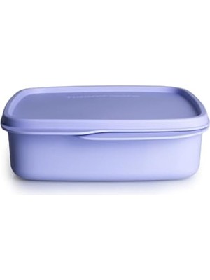 Wishora Store Lunchbox To Go Clevere Pause 1 x 550 ml Lila 3 Bölmeli + Asma Kaşık, 7503C-6