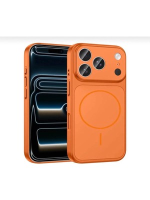 Gezbul Store iPhone 17 Pro Max Kılıf Kablosuz Şarj Özellikli Kamera Korumalı Formen Kapak