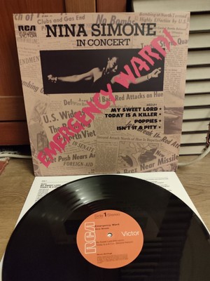 Plakperest Nına Sımone - Emergency Ward / In Concert - 2014 Eu Basım 33LÜK Lp Plak Dönem Plak
