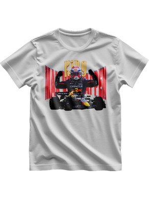 Kral Max Verstappen Baskılı Kaliteli Unisex Tshirt
