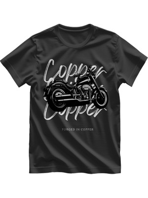 Copper Ruhu Tasarımlı Kaliteli Baskılı Unisex T-Shirt