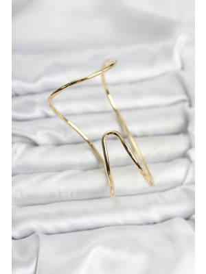 Callerrons Accessories Gold Renk Pirinç El Bileziği - EBJ251219W38768