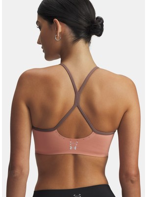 Under Armour Pembe Kadın 6009068-696-UA Halo Bonded Bra Sporcu Sütyeni