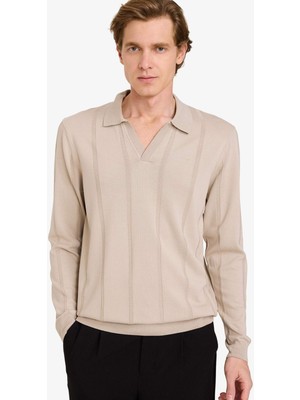 DeFacto Standart Fit Polo Yaka Triko Kazak G6706AX25WN