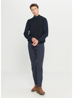 Altınyıldız Classics Normal Bel Normal Paça Slim Fit Lacivert Erkek Pantolon ACE001261455_LAC